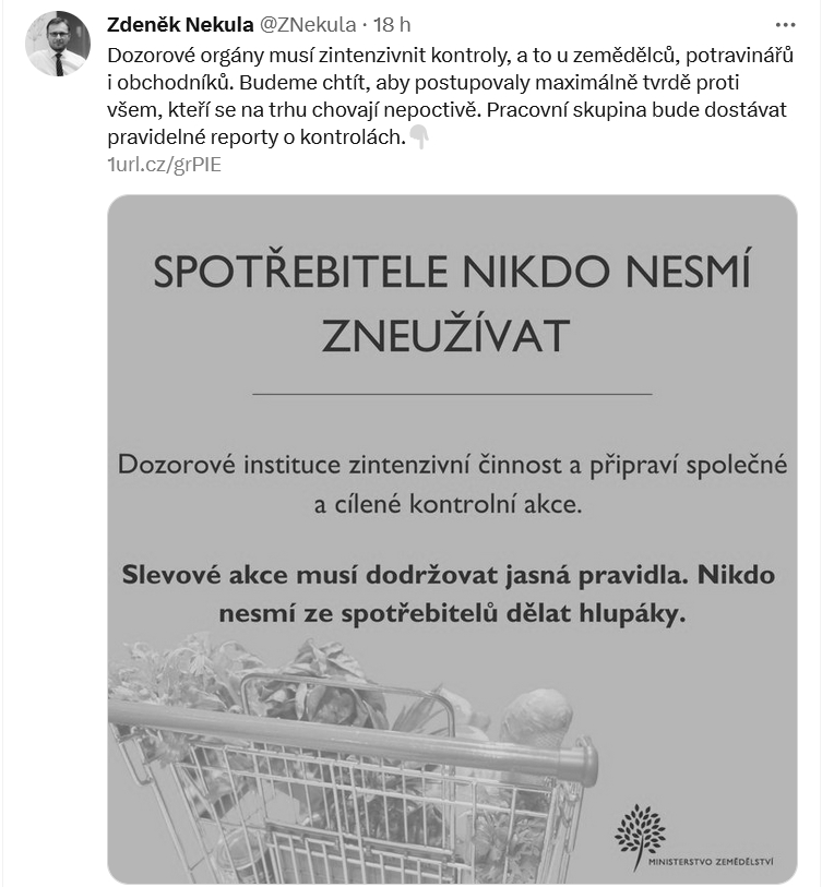 Ceny potravin v ČR